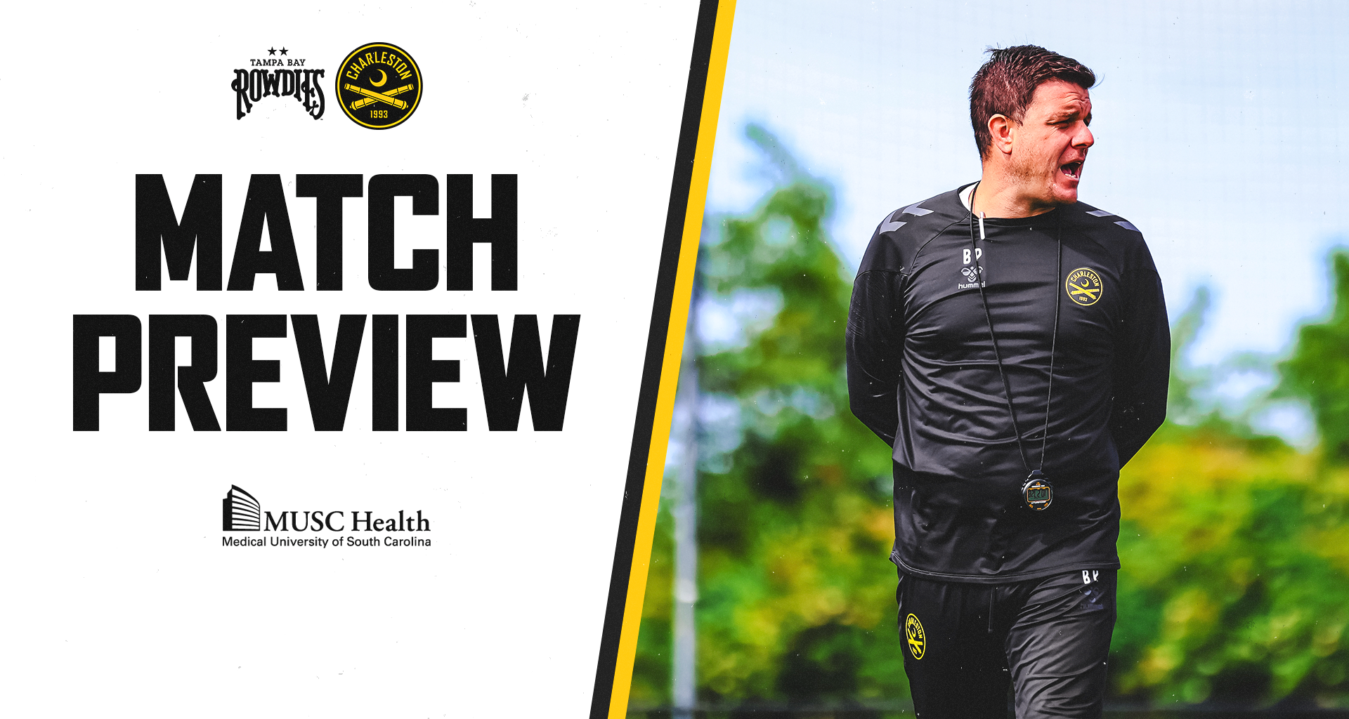 MUSC Match Preview | Tampa Bay vs. Charleston