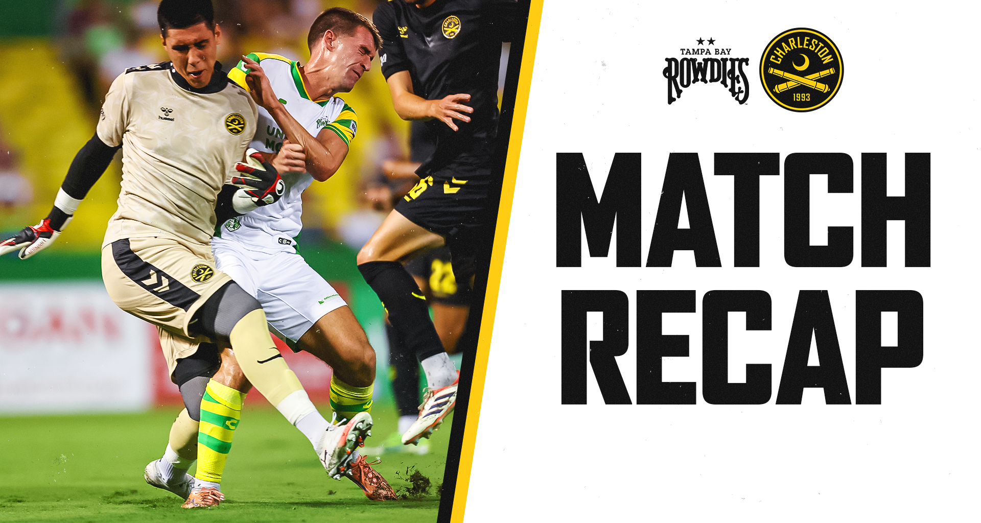 Battery split points with Rowdies after fierce 2-2 draw