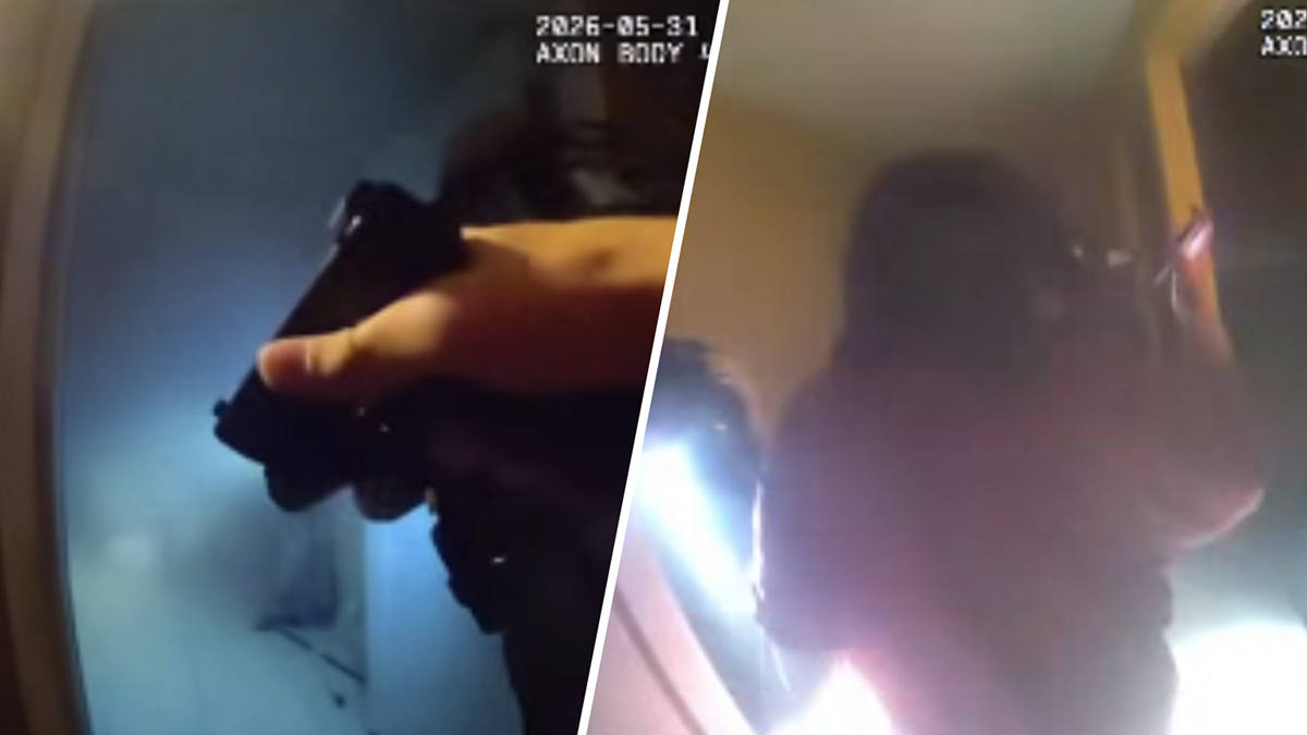 Video shows Florida officers rescue woman from burning house during arson call – NBC 6 South Florida