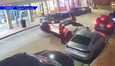 Video shows Corvette driver hitting police cruiser while fleeing South Beach traffic stop for allegedly blasting loud music - WSVN 7News | Miami News, Weather, Sports