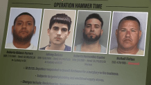 The "Operation Hammer Time " suspects identified by the Martin County Sheriff's Office