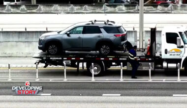 Driver suffers medical episode and crashes on SB Palmetto near 122nd Ave. - WSVN 7News | Miami News, Weather, Sports