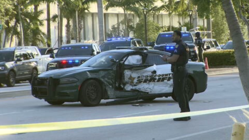 BSO deputy released from hospital with non-life-threatening injuries following a hit-and-run incident in Fort Lauderdale - WSVN 7News | Miami News, Weather, Sports