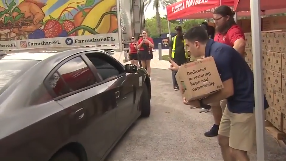 Non-profit organizations unite for hurricane preparedness drives across Florida - WSVN 7News | Miami News, Weather, Sports