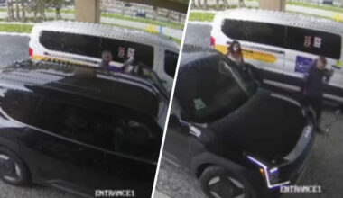 Video shows woman carjacking Uber driver at Miami Springs hotel, cops say – NBC 6 South Florida