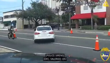 Dashcam video captures drunk driver plowing through Jacksonville race course - WSVN 7News | Miami News, Weather, Sports