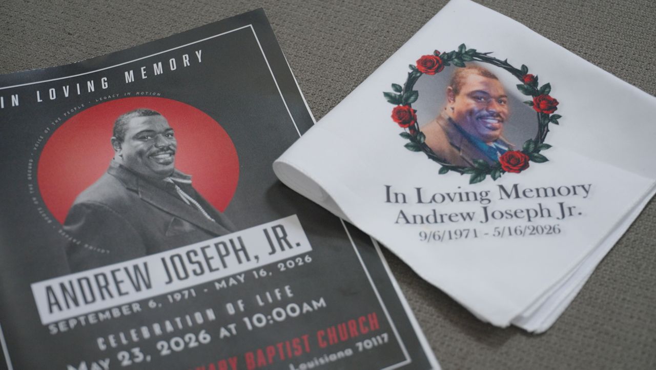 The celebration of life ceremony for Andrew Joseph Jr. is this Saturday, June 13 at 5 p.m. at the Portico in Tampa. (Spectrum News/Saundra Weathers)
