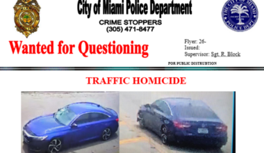 Miami Police searching for driver involved in fatal hit-and-run crash – NBC 6 South Florida