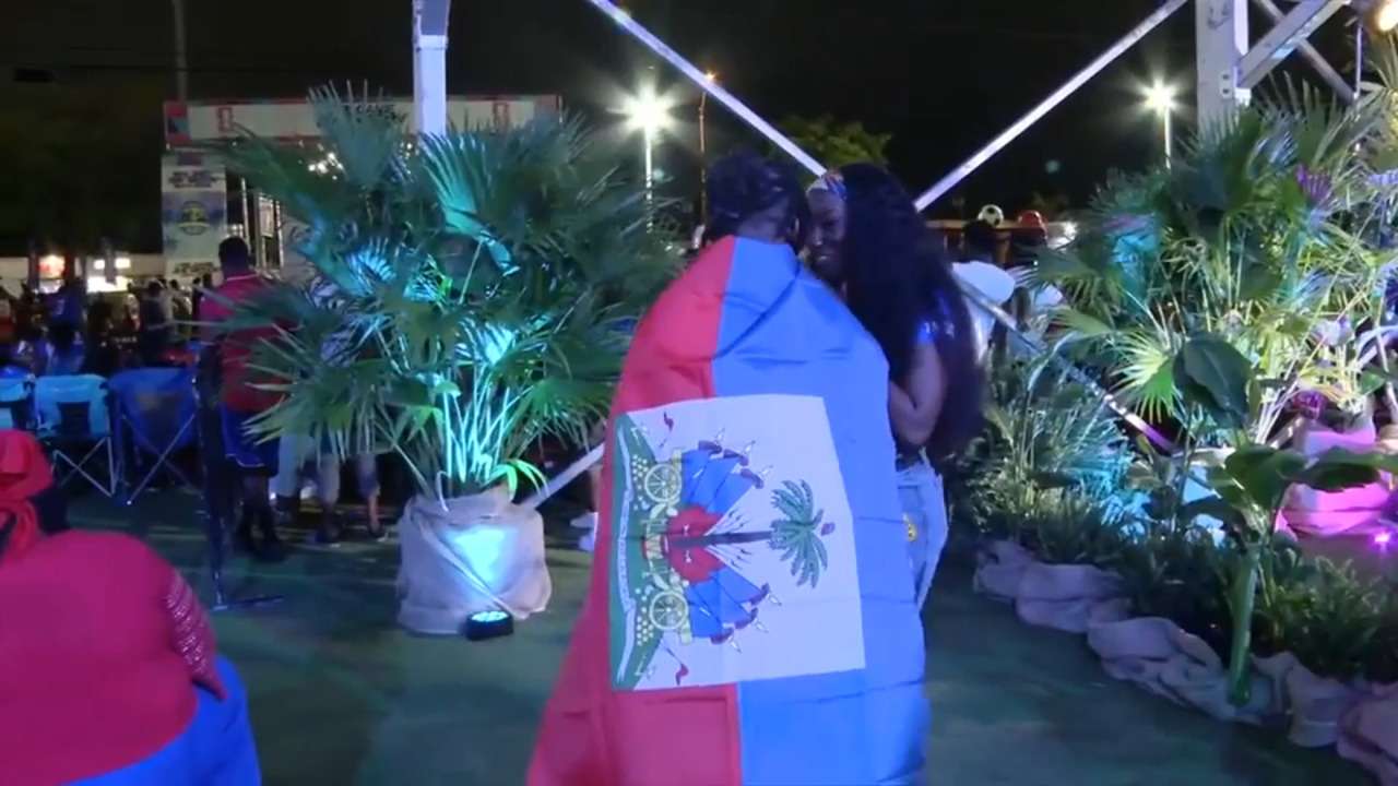Haiti returns to the World Cup for the first time since 1974; fans gather at North Miami watch party - WSVN 7News | Miami News, Weather, Sports