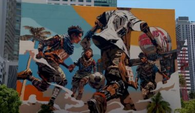 Special soccer mural showcases the power of public art in Miami - WSVN 7News | Miami News, Weather, Sports