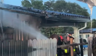 Tiki hut fire leaves four people displaced in Fort Lauderdale – NBC 6 South Florida