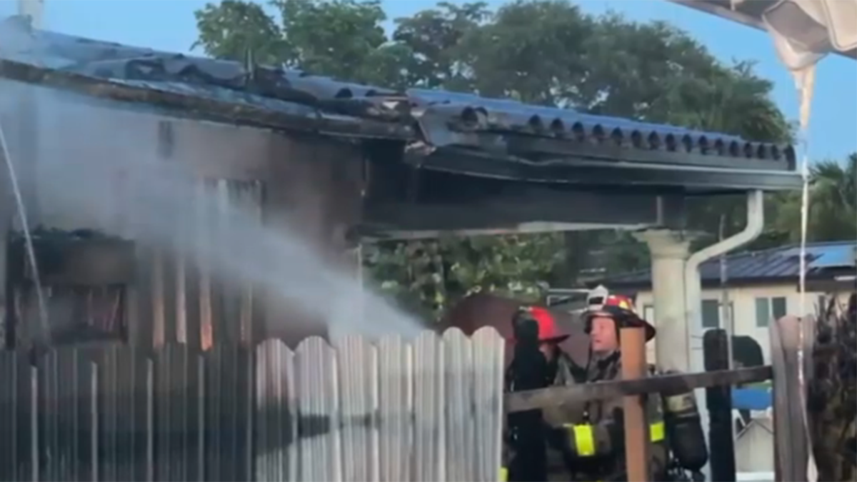 Tiki hut fire leaves four people displaced in Fort Lauderdale – NBC 6 South Florida