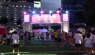 World Cup fever takes over Bayfront Park as fans cheer on their teams - WSVN 7News | Miami News, Weather, Sports
