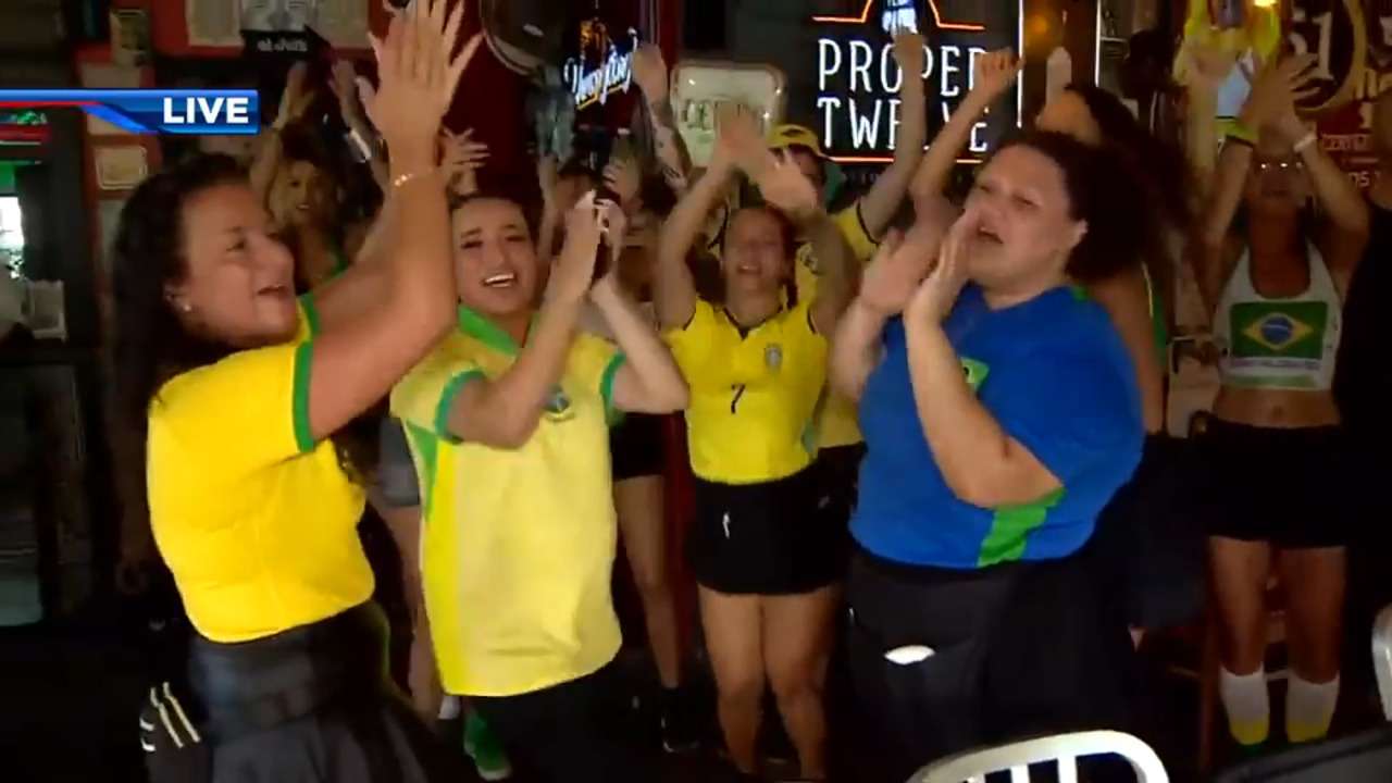 Brazilian fans pack Miami’s Boteco as excitement grows for highly anticipated matchup against Haiti - WSVN 7News | Miami News, Weather, Sports