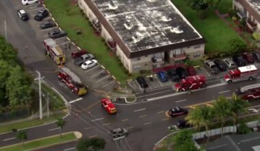 Family of 3 displaced after fire ignites in Lauderhill apartment - WSVN 7News | Miami News, Weather, Sports