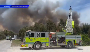 Wildfire fight shuts down SB Turnpike between NW 41 St & Okeechobee Road; Over 18,000 acres burned - WSVN 7News | Miami News, Weather, Sports