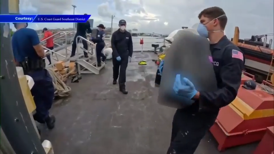 U.S. Coast Guard seizes $63 million worth of drugs in eastern Pacific operations - WSVN 7News | Miami News, Weather, Sports