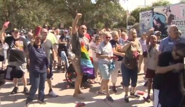 Fort Lauderdale honors LGBTQ+ liberation with Historic Stonewall Uprising Reenactment - WSVN 7News | Miami News, Weather, Sports