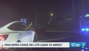 FHP: Convicted felon leads troopers on convicted felon leads troopers on high-speed chase into Tampa