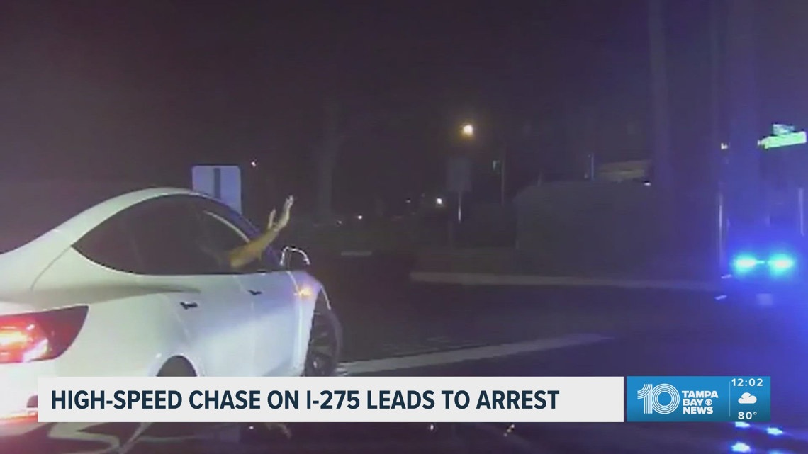 FHP: Convicted felon leads troopers on convicted felon leads troopers on high-speed chase into Tampa