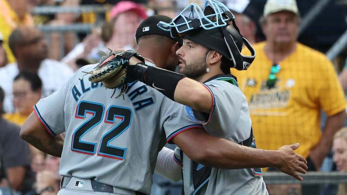 Alcantara records 1,000th K in Marlins victory
