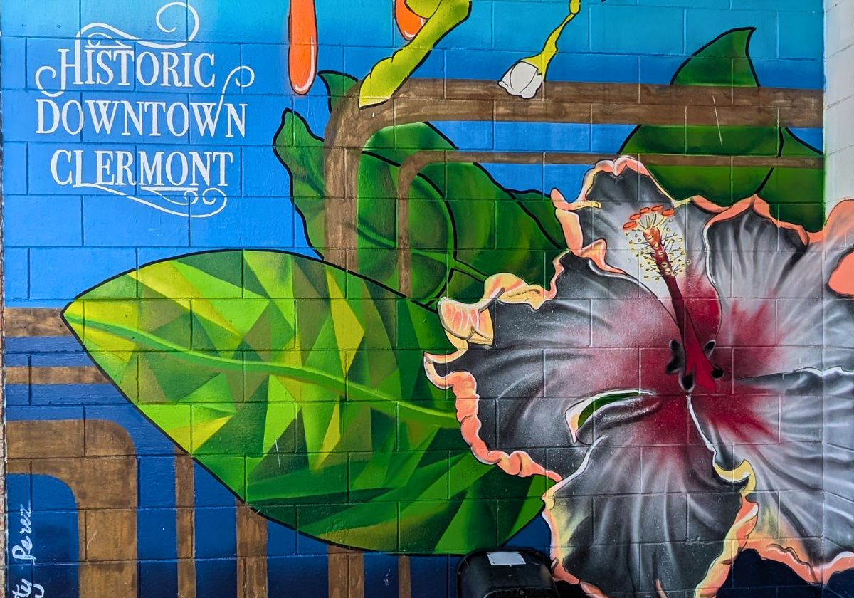 Downtown Clermont Art Walk in Central Florida