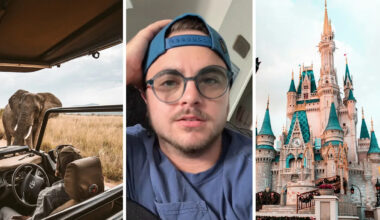 Man goes on Kilimanjaro Safari ride at Disney’s Animal Kingdom in Florida. Then he gets out to use the bathroom