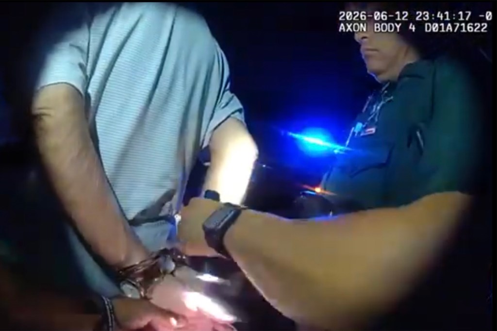 Bosworth was then arrested for driving over 100 mph and charged with street racing and dangerous excessive speeding