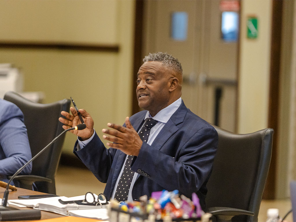 Board of Trustees Chair Deveron Gibbons