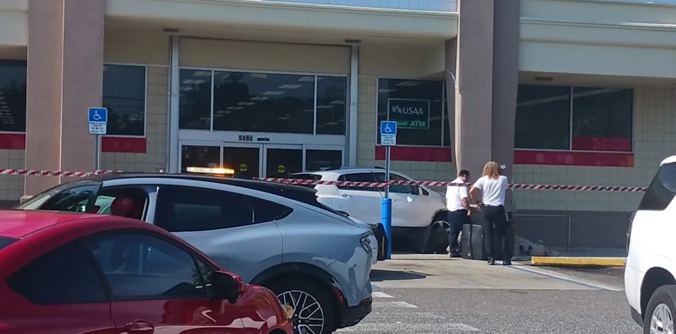 A car crashed into CVS on Dunn Avenue in Jacksonville on Tuesday (June 2, 2026)