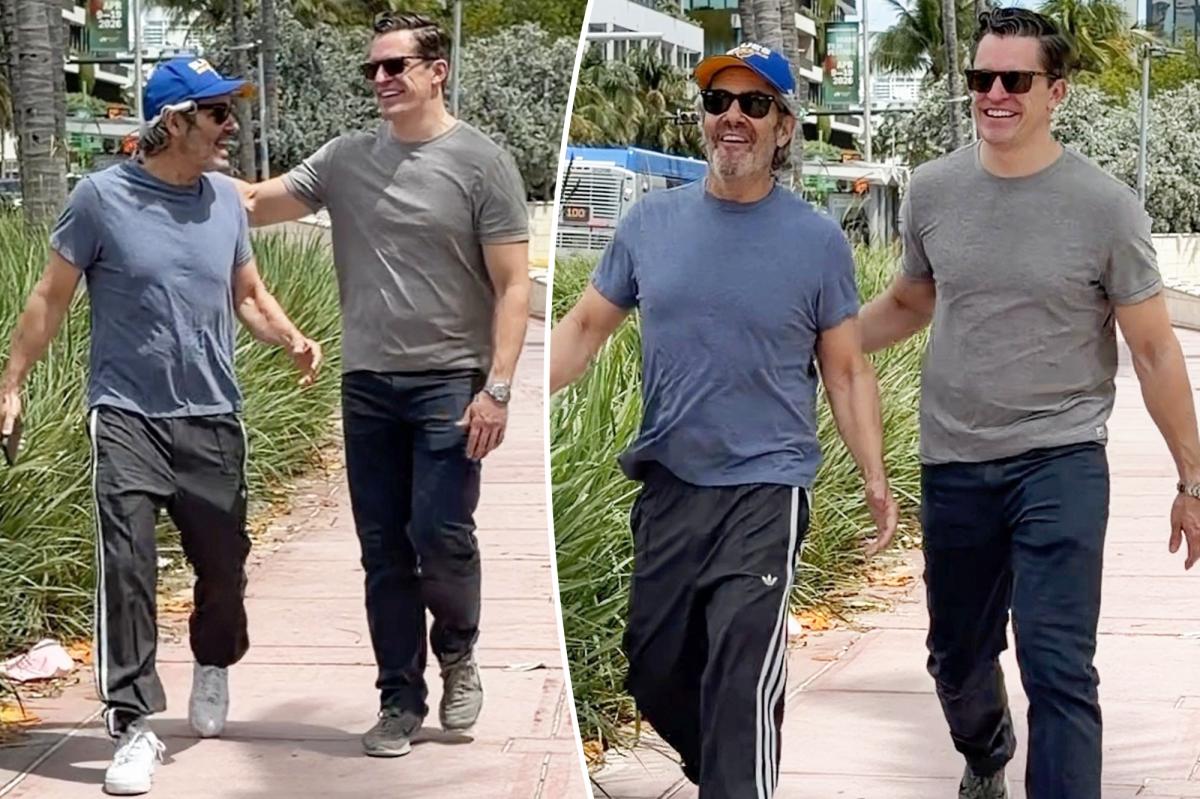 Andy Cohen and new beau Kevin Sobieski all smiles during Miami getaway