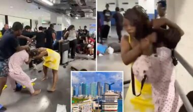 16 Carnival Cruise passengers banned over Miami brawl that sent luggage flying