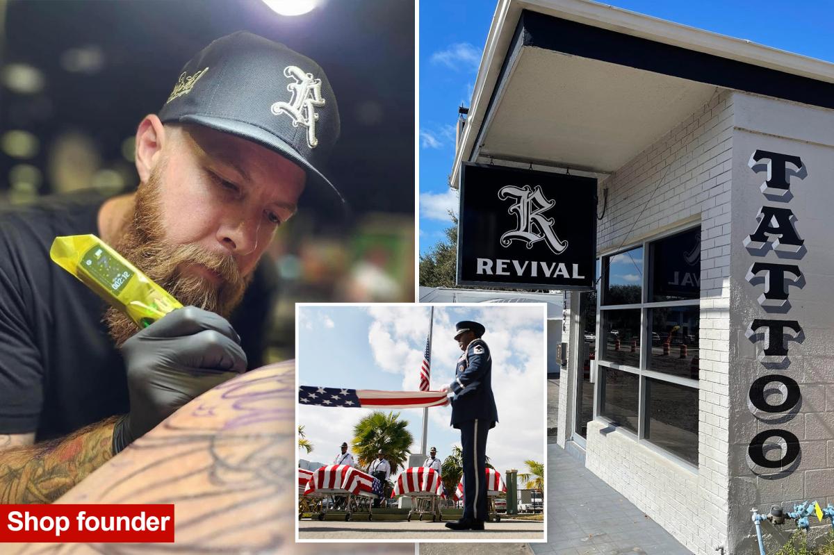Florida tattoo shop Revival Tattoo Collective refuses service to military and veterans