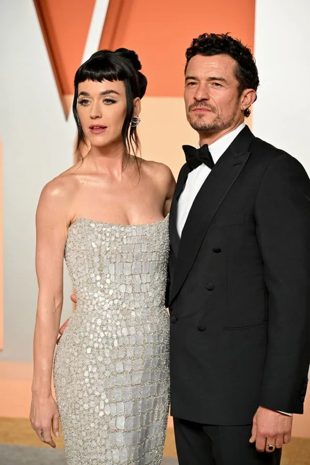 Katy Perry, Orlando Bloom attend the 2025 Vanity Fair Oscar Party on March 2, 2025Credit: Getty Images