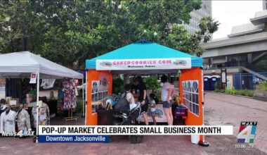 Downtown pop-up market highlights local small businesses