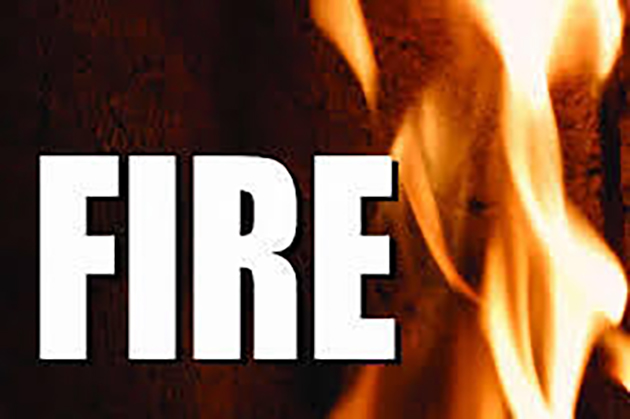 A homeowner reported popping sounds before finding the rear bedroom of his North Diamond Street house on fire. 