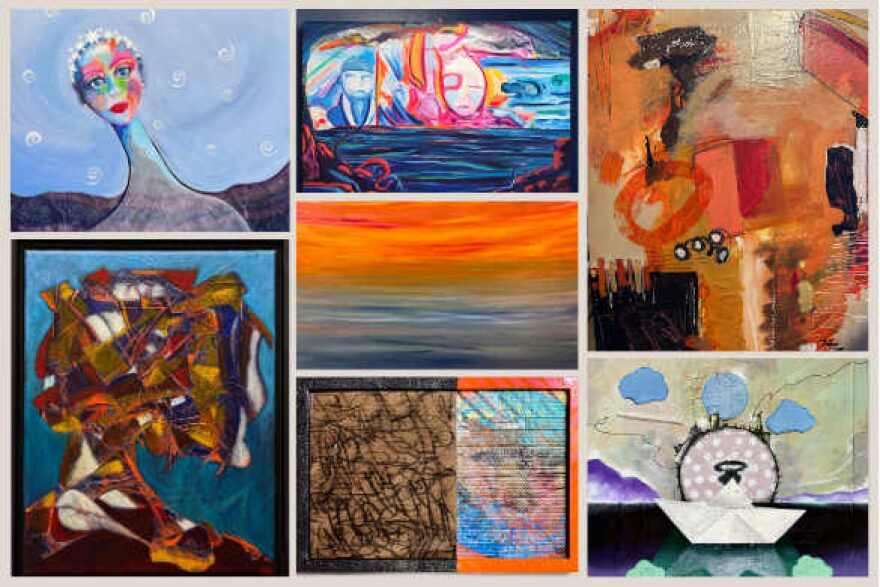 Composite of work by Union Artist Studios members.