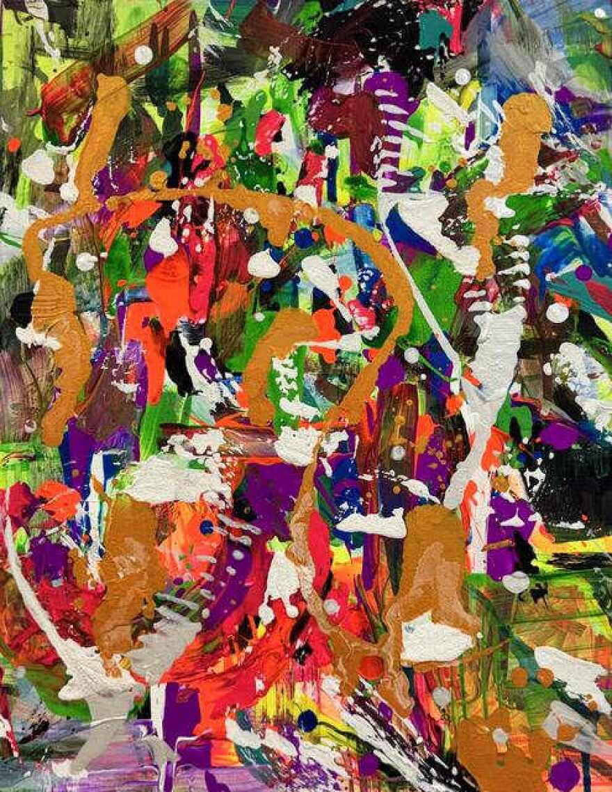 Example of work by Summer Arts Camp instructor.