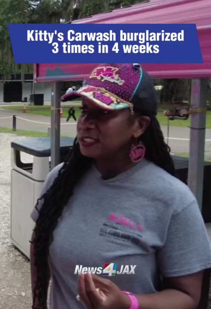 Kitty's Carwash burglarized in Northwest Jacksonville 3 times in 4 weeks,