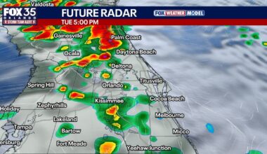 Orlando weather: Strong storms possible for parts of Central Florida