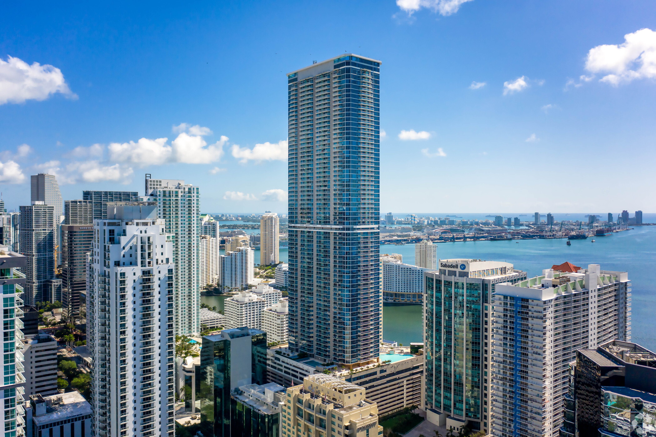 Developed by Florida East Coast Realty, the Panorama Tower has been Miami's tallest building — at least until the next generation of luxury towers currently rising across the city are completed. (CoStar)