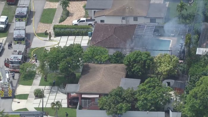 Rescue crews respond after fire erupts inside home in Westchester