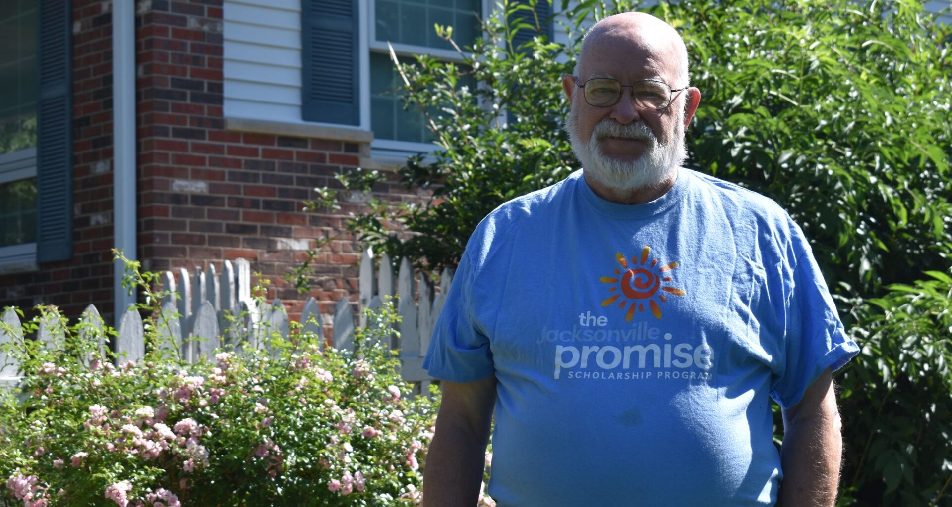 Charles Sheaff, co-founder of the Jacksonville Promise scholarship program, is the Journal-Courier's Community Champion for May. The program provides scholarships for Morgan County high schoolers to attend Lincoln Land Community College or Illinois College.