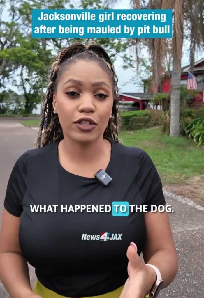 Jacksonville girl recovering after being mauled by pit bull