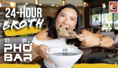THIS SOUP TAKES 24 HOURS TO MAKE - PHO BAR
