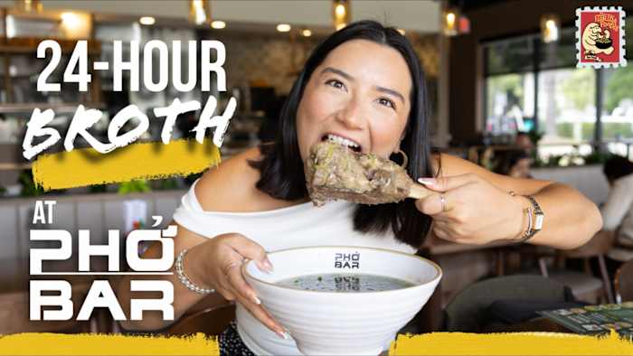 THIS SOUP TAKES 24 HOURS TO MAKE - PHO BAR