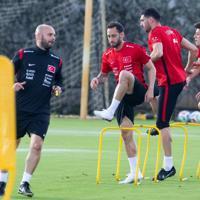 Türkiye's national team holds first training session in Florida ahead of World Cup