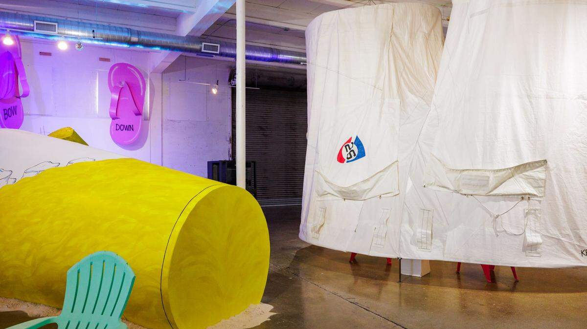 Artists turn Margaritaville inside out at Locust Projects