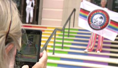 St. Pete kicks off Pride month with flag raising, community celebration