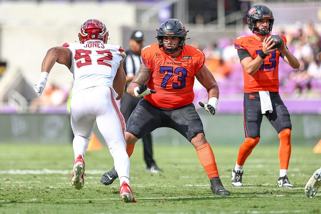 Former UCF football linemen push Orlando Storm to UFL's No. 1 seed